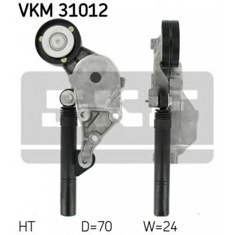 VKM 31012 SKF Натяжний ролик